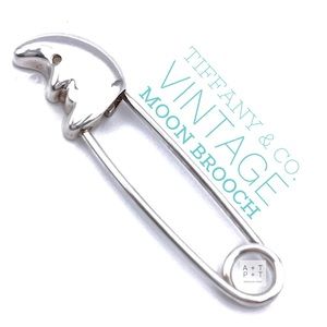 Tiffany & Co. Vintage Moon Brooch